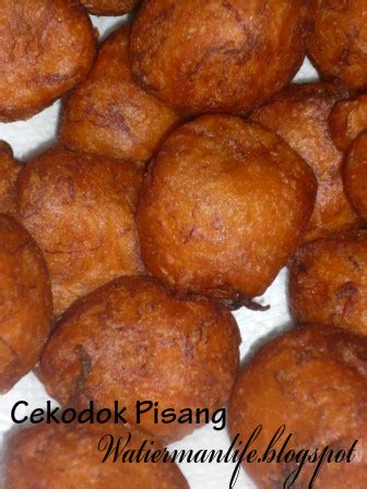 Banana ice cream (without an ice cream maker). WATIERMANLIFE: Cekodok Pisang....resepi ulangan kat dapur ni!!