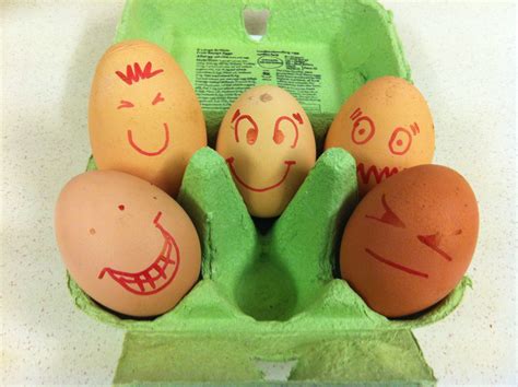 Egg Faces ☺️ Funny Eggs Egg Faces Eggs
