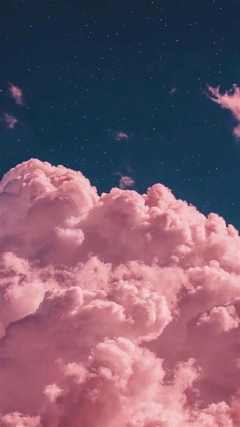 Download 90 Iphone Wallpaper Aesthetic Pink Clouds Foto Gratis Postsid