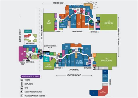 Mall Map Lakeside Mall
