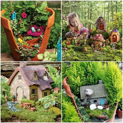 Very Cute Little Fairy And Gnome Garden Garden Ideas