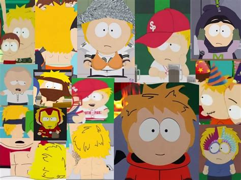 The Many Faces Of Kenny Rsouthpark
