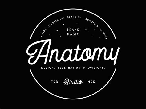 Anatomy Logo Design By Lisa Korz On Dribbble