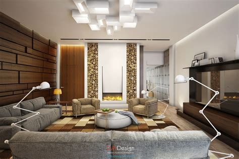 Modern Home Design With Wooden Accent Decor Bring Out A Luxurious