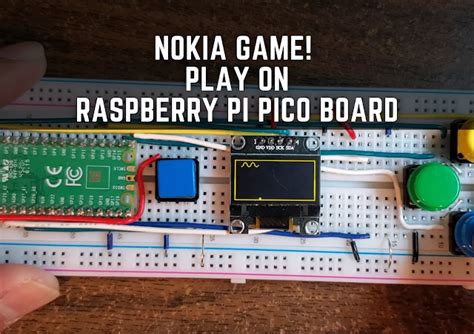 Nokia Game Play On Raspberry Pi Pico Board Techno Hub