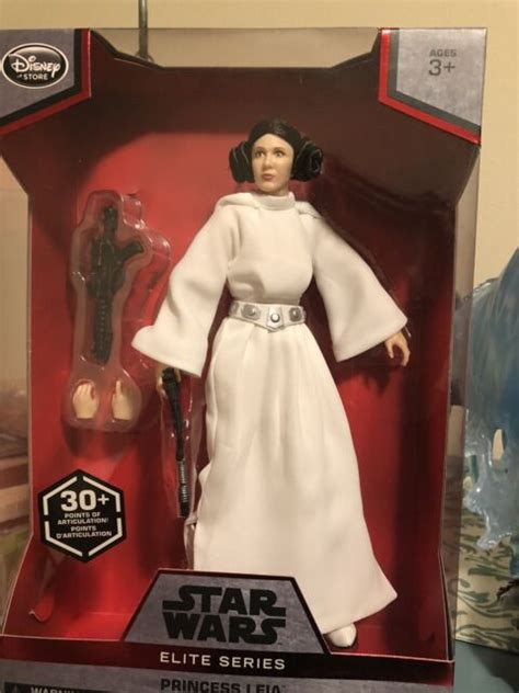 Star Wars Elite Series Princess Leia Action Figure Doll Disney Htf S14
