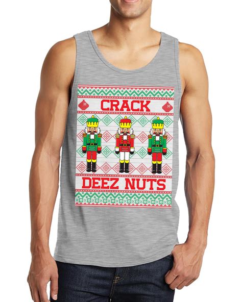 Crack Deez Nuts Nutcracker Ugly Christmas Sweater T Idea Etsy