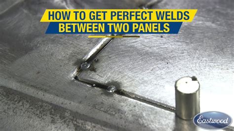 How To Get A Perfect Weld Between Two Panels Pneumatic Perfect Panel