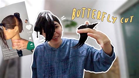 Me Hice El Butterfly Cut En Casa Youtube