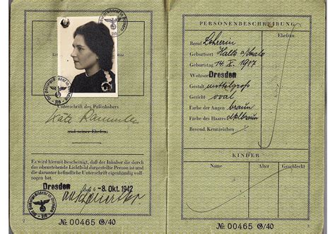 German Passport Used For Oslo Our Passports