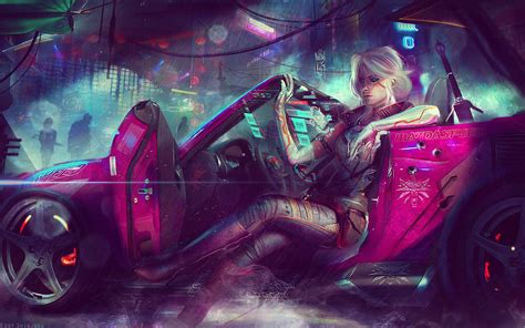 Cyberpunk Car Wallpapers Top Free Cyberpunk Car Backgrounds