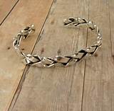 Braided Silver Cuff Bracelet Images