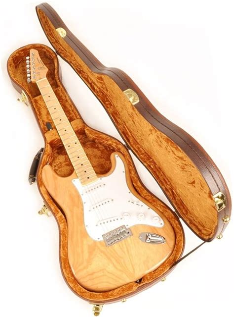 Douglas Egc 450 St Browngold Guitar Case For Fender Stratocaster Telecaster Strat