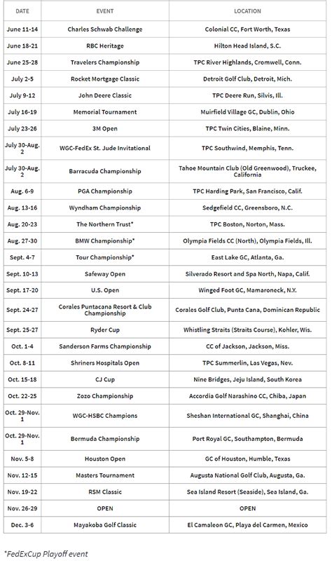 Pga Champions Tour 2023 Schedule Pelajaran