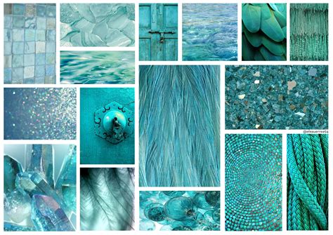 By Eleauerrea94 Board Collage Turquoise Turquesa Aguamarina Blue