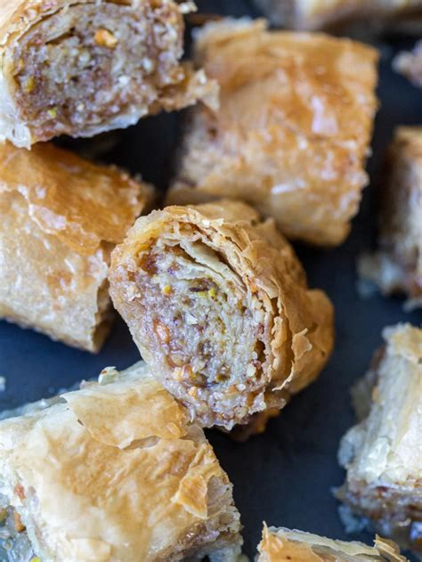 Easiest Rolled Baklava Recipe Story Momsdish