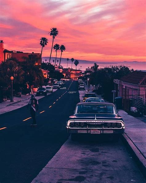 California Vibes Sky Aesthetic California Sunset Scenery