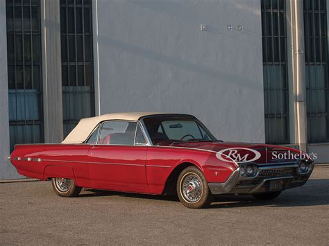 1962 Ford Thunderbird Convertible Duemila Ruote 2016 Rm Auctions