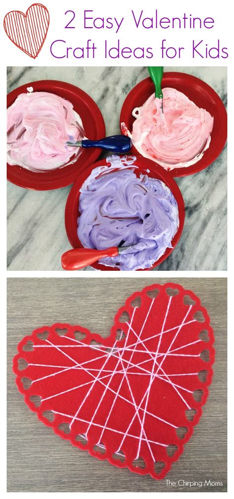 Simple Valentine Craft For Children 35 And Activities Kids The Chirping Moms