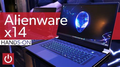 Alienware X14 Hands On Incredibly Thin Gaming Laptop Youtube