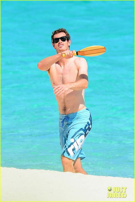 Shirtless Andy Murray Ibiza Beach Besos With Kim Sears Photo 2909841