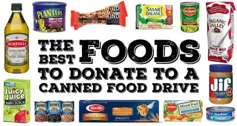 Queens library can only collect canned food items during the canned food drive period, which is monday, november 19 through friday, november 30. This Is What Food Banks Actually Need | Food drive, Food ...