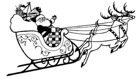 40+ sleigh coloring pages for printing and coloring. Sleigh And Reindeer Coloring Pages at GetColorings.com ...