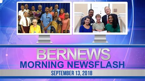Bernews Newsflash For Thursday September 13 2018 Youtube