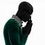 African Black Man Thinking Pensive Praying Silhouette  Church Of God