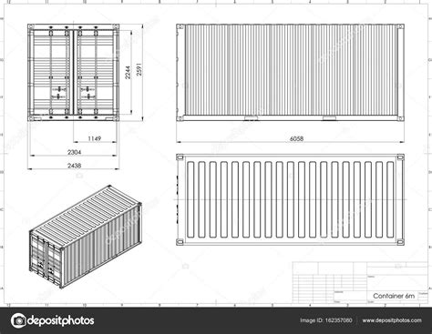 Iso Container Cad Drawing Pasavote
