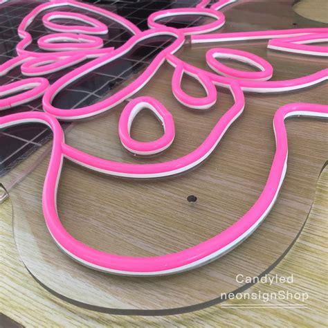 Pink Neon Sign Butterfly Neon Sign For Wall Decor Custom