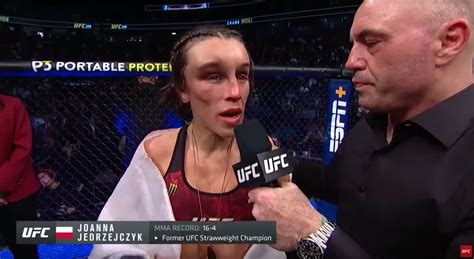 Ufc Fighter Joanna Jedrzejczyk S Face Before And After Her Fight Is