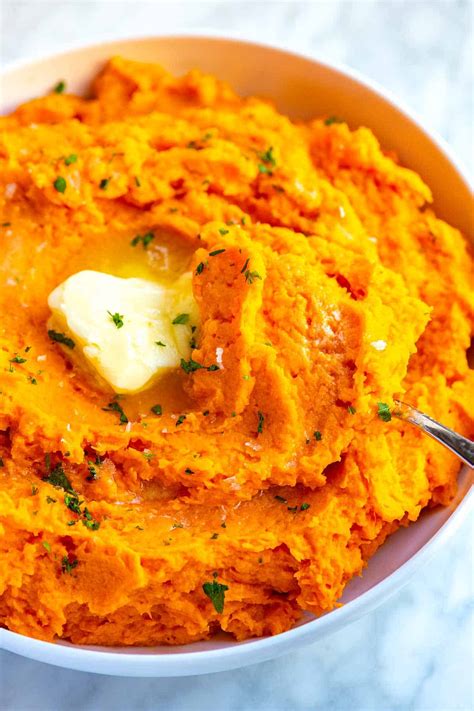 Boiled or mashed sweet potatoes, for instance, are not. Easy Creamy Mashed Sweet Potatoes