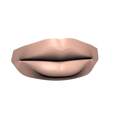 Woman Lips 001 3d Model Cgtrader