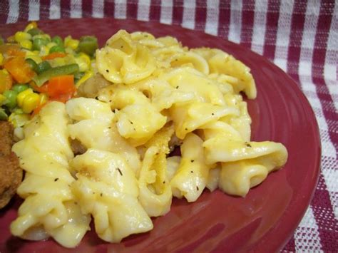 2) allow the milk to thicken a bit, then stir in 2 cups of shredded cheddar cheese a handful at a time. Campbells Macaroni And Cheese Recipe - Food.com