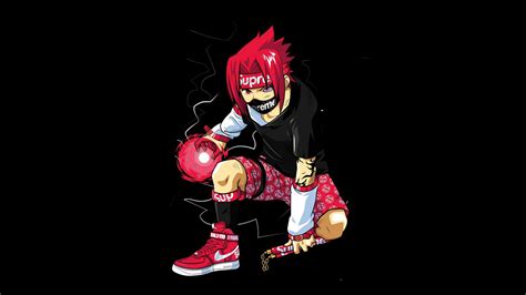 Please contact us if you want to publish a supreme cartoon wallpaper on our site. Wallpaper : Uchiha Sasuke, supreme, anime, redhead ...