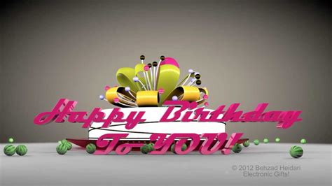 Animation Happy Birthday Wishes Clip Art Library
