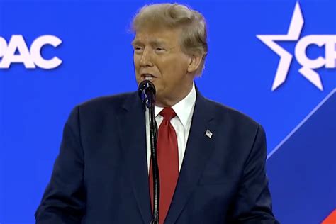 We Were Right About Everything Declares Donald Trump In Fiery Cpac Speech Warning Well Be