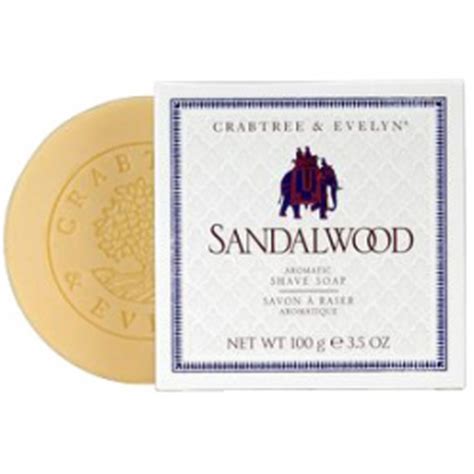 Crabtree And Evelyn For Men Sandalwood Aromatic Shave Soap Refill 100g