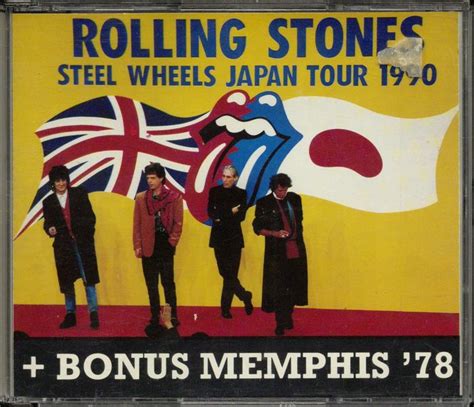 The Rolling Stones Steel Wheels Japan Tour 1990 Bonus Memphis 78