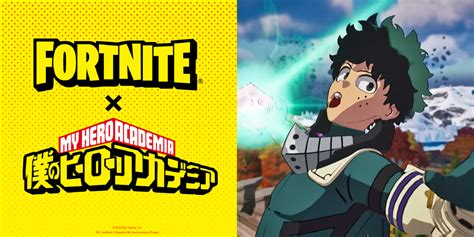 Fortnite X My Hero Academia How To Get Deku Skin