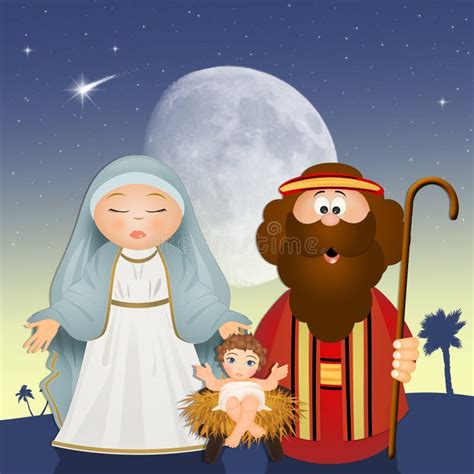 Funny Christmas Nativity Scene Stock Illustrations 208 Funny