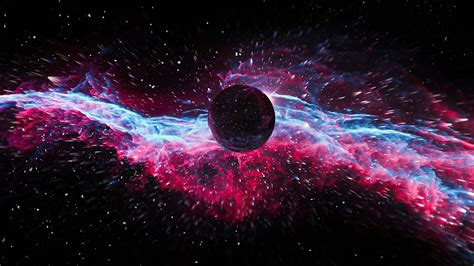 Black Hole In Space Wallpaper