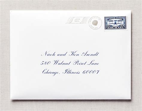 Proper Way To Address An Envelope To A Married Couple / How To Address ...