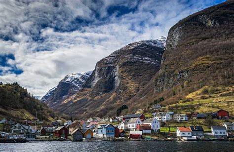 Village In The Fjords Norway Photo One Big Photo