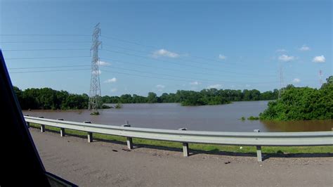 Flooding Muskogee Oklahoma Port Of Muskogee Arkansas River Youtube