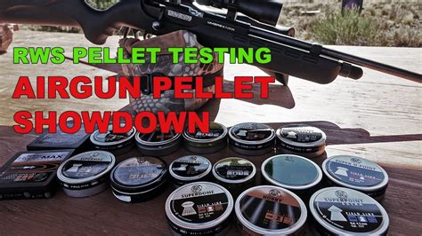 Rws Pellet Testing 22 Cal And 177 Cal Airgun Pellet Showdown
