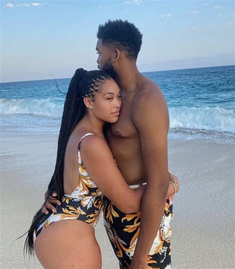 Jordyn Woods Karl Anthony Towns Show Off More Photos From Their