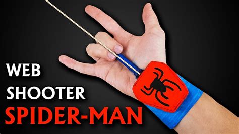 Spiderman Web Shooter Diy How To Make Spider Man Homecoming Web Shooters From Cardboard Youtube