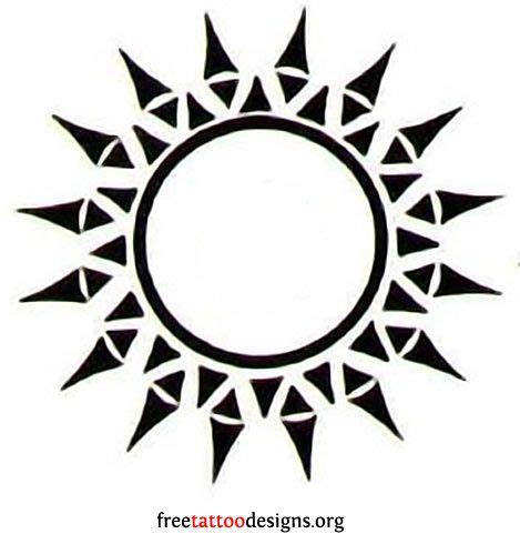 Sun Tattoos Tribal Sun Tattoo Designs Sun Tattoo Designs Sun